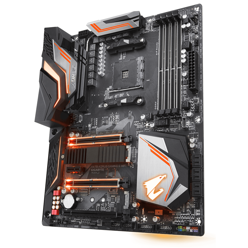 Gigabyte X470 Aorus Gaming 5 Wifi - Motherboard Specifications On